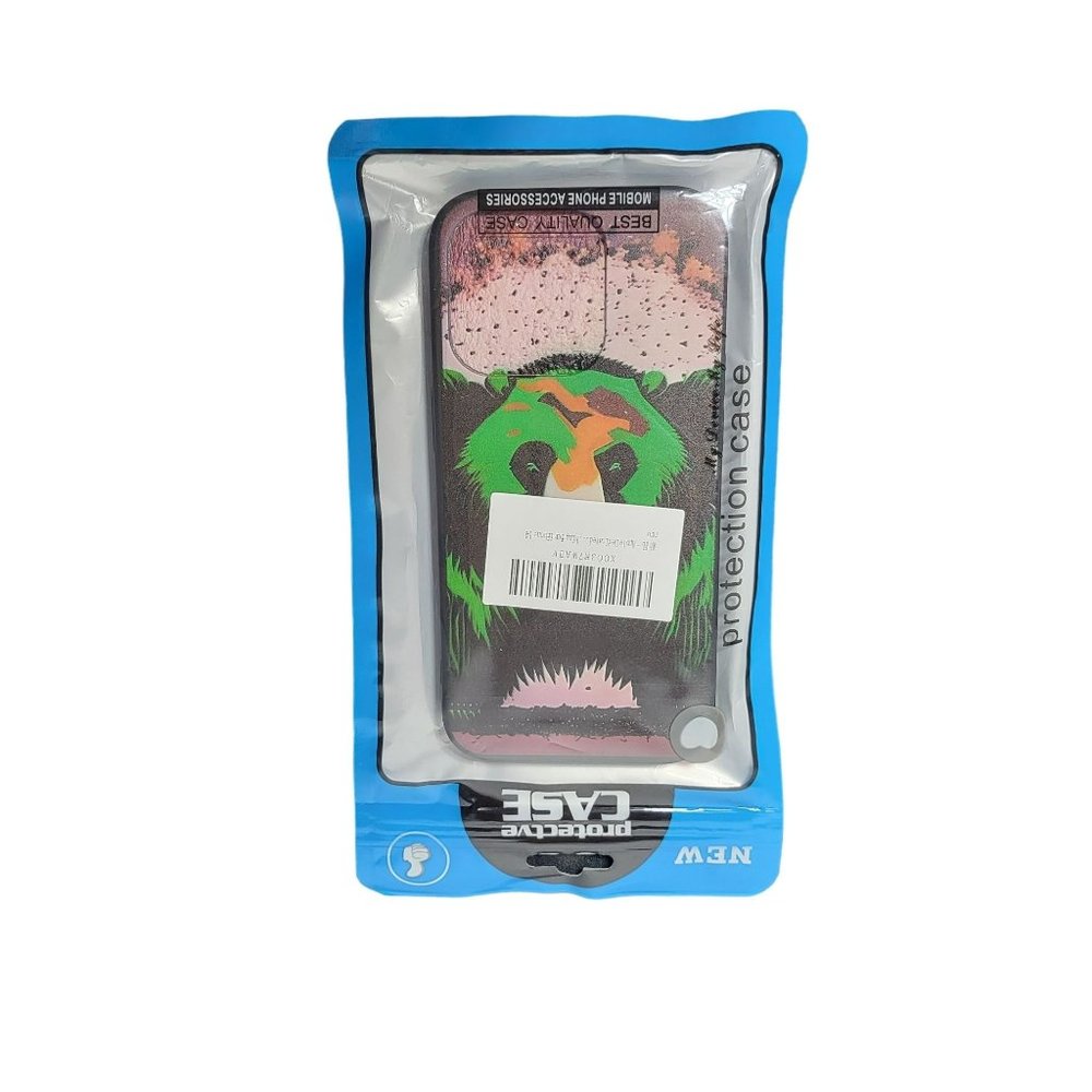 New‎ in Package Neon Bear Printed Phone Protection Case Apple iPhone 14 Pro #1
